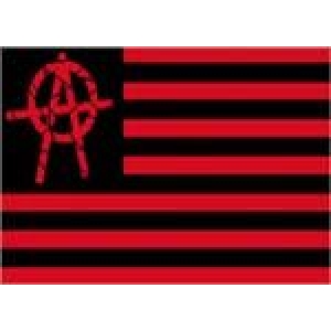 Postcard - Anarchy Flag - Clearance - Min. 12 Per Style