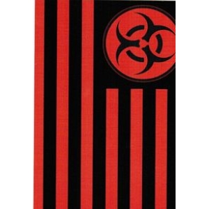 Postcard - Biohazard Flag - Clearance - Min. 12 Per Style