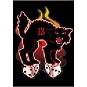 Postcard - Black Cat 13 - Clearance - Min. 12 Per Style