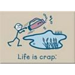 Magnet - Golf Clubs Life Is Crap - Clearance - Min. 12 Per Style