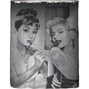 Shower Swag? Audrey & Marilyn JDH Shower Curtain - 72" x 72"