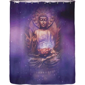 Shower Swag? Buddha Shower Curtain - 72" x 72"