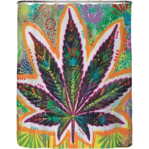 Shower Swag? Leaf by Dean Russo Shower Curtain - 72" x 72"