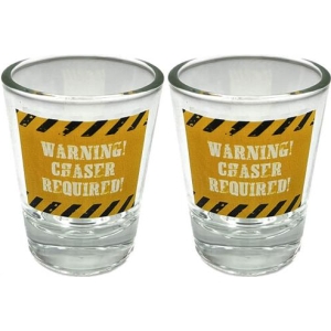 Chaser Required - Shot Glass - 2 Piece Set