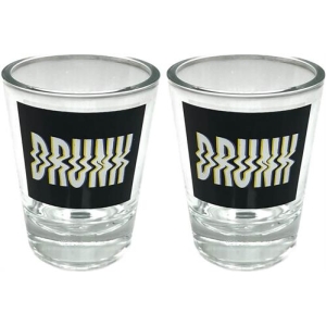 Drunk - Shot Glass - 2 Piece Set