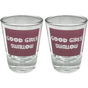 Good Girls Swallow - Shot Glass - 2 Piece Set