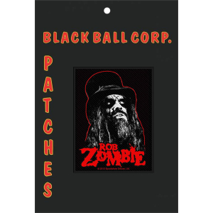 Rob Zombie - Portrait 3" x 4" Printed Woven Patch