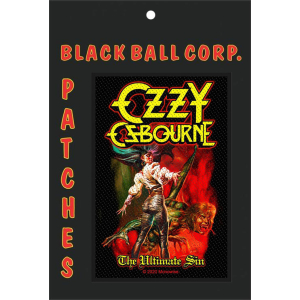 Ozzy Osbourne - The Ultimate Sin 3" x 4" Printed Woven Patch