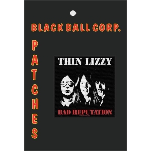 Thin Lizzy - Bad Reputation 4" x 4" Printed Woven Patch