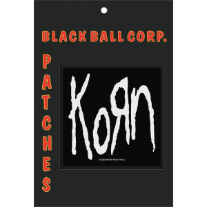 Korn Logo 4" x 4" Printed Woven Patch