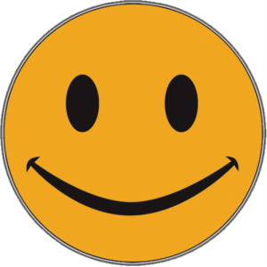Yellow Smile - Sticker