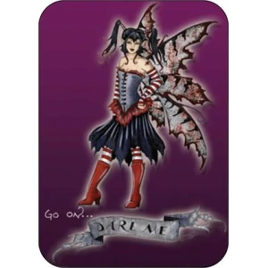 Amy Brown - Dare Me Fairy Large Sticker 2 1/2" x 3 3/4" - Clearance