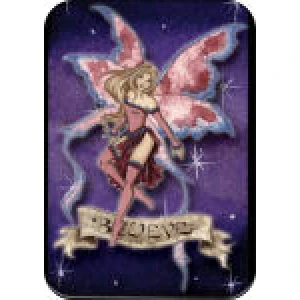 Amy Brown - Believe Fairy Large Sticker 2 1/2" x 3 3/4" - Clearance