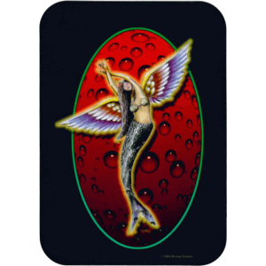 Sea Angel Large Sticker 2 1/2" x 3 3/4" - Clearance