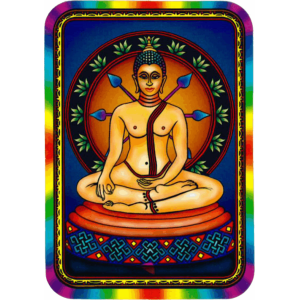 Psychedelic Meditation - Large Sticker 2 1/2" x 3 3/4" - Clearance