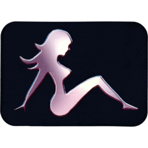 Trucker Babe - Large Sticker 2 1/2" x 3 3/4" - Clearance