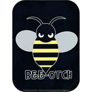 Beeotch - Mini Sticker 2" x 2 3/4" - Clearance