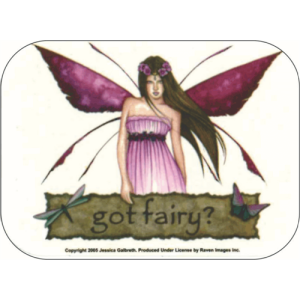 Got Fairy - Jessica Galbreth - Mini Sticker 2" x 2 3/4" - Clearance