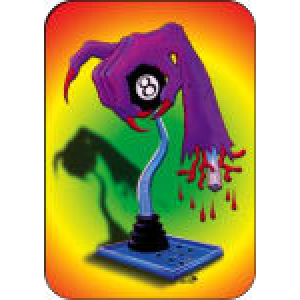 Claw - Mini Sticker 2" x 2 3/4" - Clearance