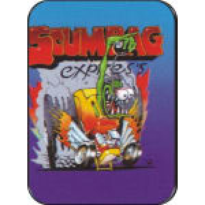 Scumbag Express - Mini Sticker 2" x 2 3/4" - Clearance