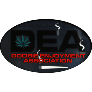 DEA - Large - 4.5" x 6" - Sticker