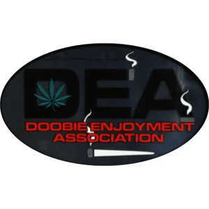 DEA - Large - 4.5" x 6" - Sticker