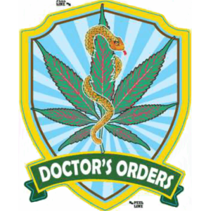 Doctors Orders - Large - 4.5" x 6" - Sticker