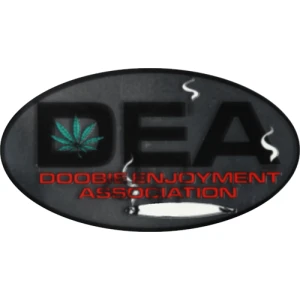 DEA - 3.5" x 2.5" - Sticker