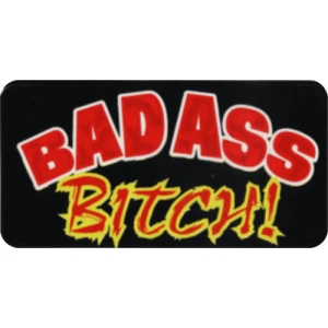 Bad Ass Bitch - 3.5" x 2.5" - Sticker