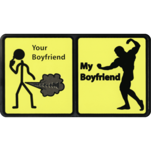 Your Boyfriend/My Boyfriend - Large - 4.5" x 6" - Sticker
