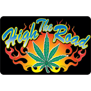 The High Road - Large - 6" x 4.5" - Rectangle Sticker