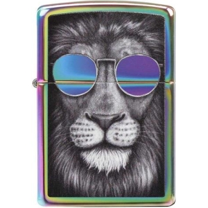 Lion in Sunglasses Zippo Lighter