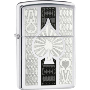 Zippo Ace - High Polish Chrome