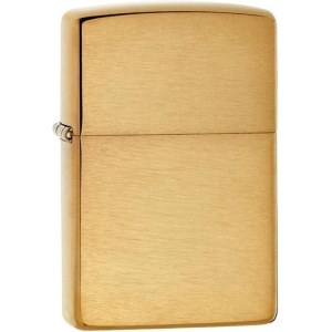 Armor - Brushed Brass Zippo Lighter