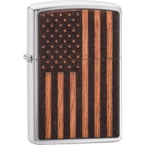 Woodchuck USA American Flag Zippo Lighter