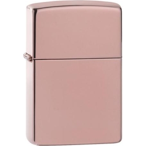 Classic High Polish Rose Gold Zippo Lighter