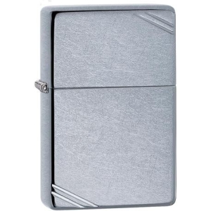 Street Chrome Vintage with Slashes Zippo Lighter