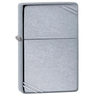 Street Chrome Vintage with Slashes Zippo Lighter