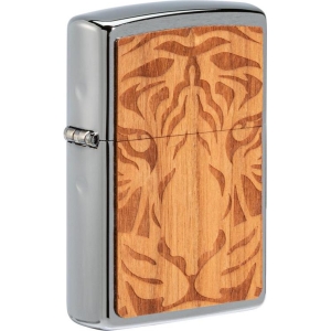 Woodchuck USA Cherry Tiger Head Zippo Lighter