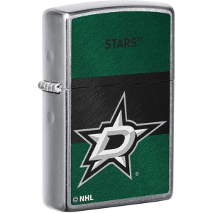 NHL Dallas Stars Street Chrome Zippo Lighter