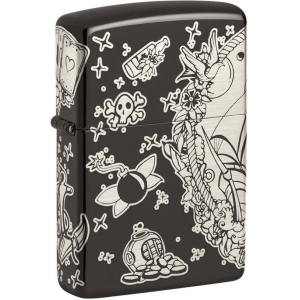 Pirates Treasure Design Zippo Lighter