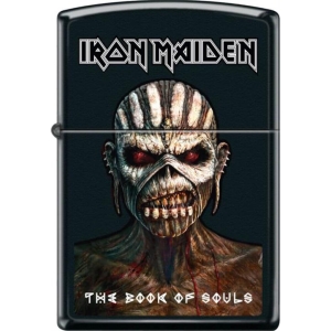 Iron Maiden Book of Souls Black Matte Zippo Lighter