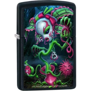 ICP Yum Yum by Tom Wood Black Matte Zippo Lighter