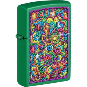 Trippy Design Zippo Lighter