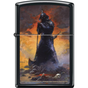 Death Dealer Three by Frank Frazetta - Zippo