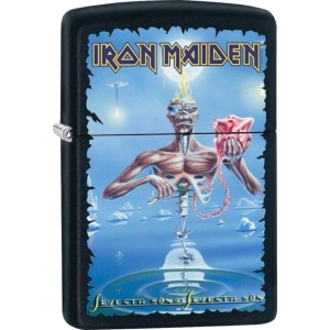 Iron Maiden Black Matte Zippo Lighter
