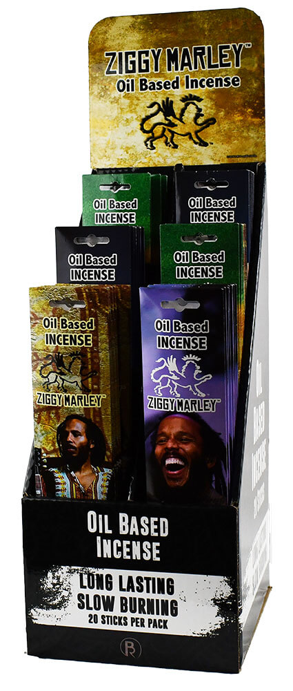 Ziggy Marley 48pk Incense Display