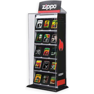 30 Piece Zippo Lighter Display