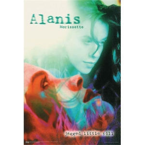 Alanis Morissette Jagged Little Pill Music Poster - 24" x 36"