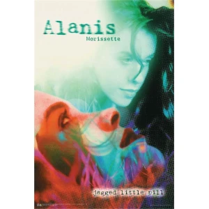 Alanis Morissette Jagged Little Pill Music Poster - 24" x 36"